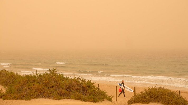 El tiempo - Temperaturas mínimas en ascenso en la península y calima en Canarias