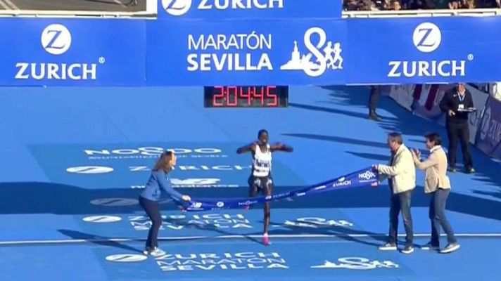 Atletismo - Ayenew bate el récord del maratón Sevilla