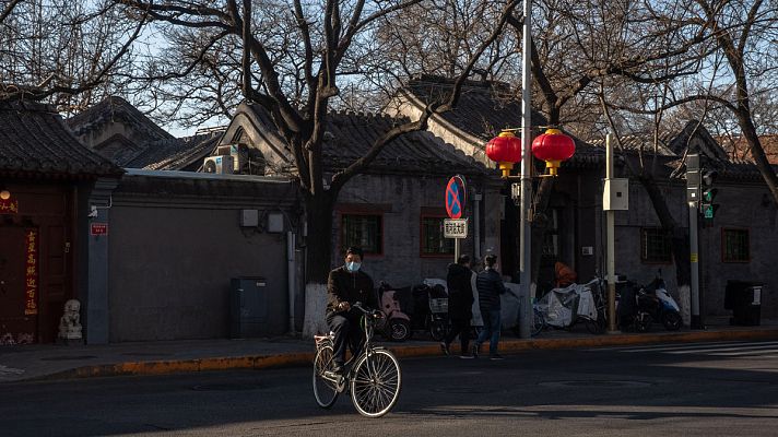 Telediario 1 - Wuhan, epicentro del coronavirus, cumple un mes de aislamiento