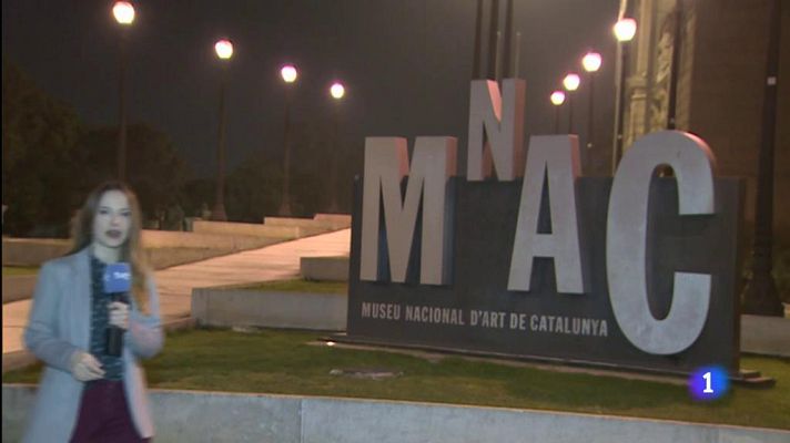 Telediario 1 - Barcelona sin el Mobile 2020