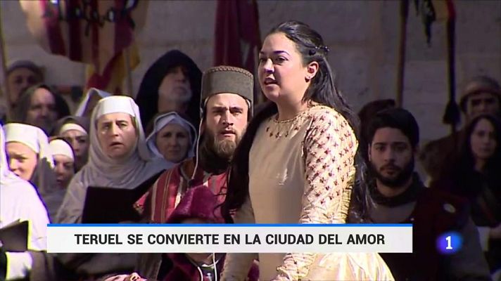 Telediario 1 - La leyenda del amor eterno en Teruel