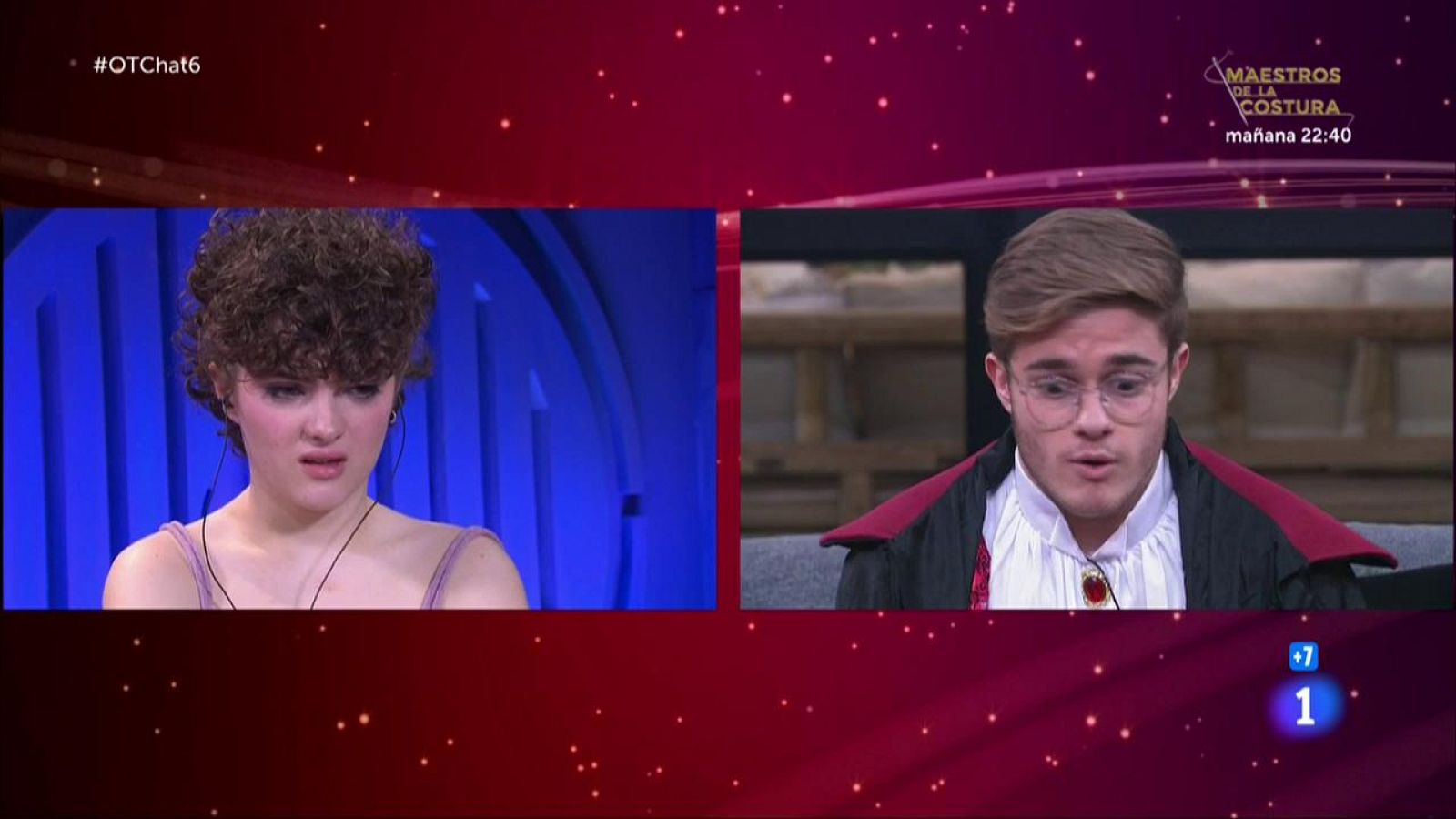 OT 2020 - Anne se despide de Gèrard en el Chat de OT 2020