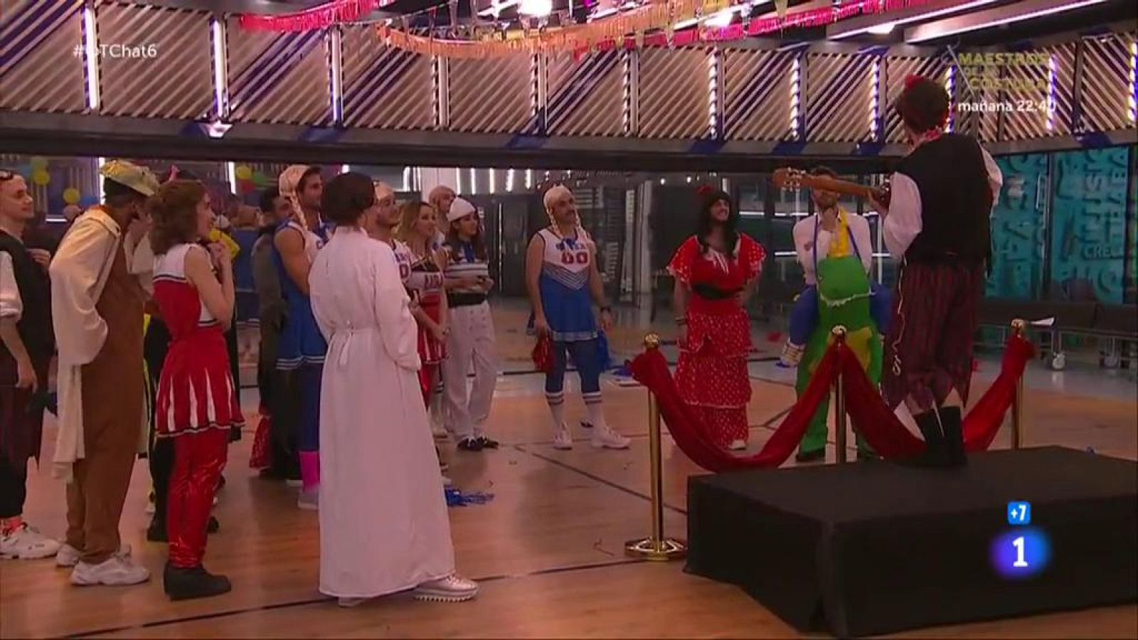 OT 2020 | Jesús y Roberto Leal se arrancan con unas chirigotas en El Chat de Operación Triunfo