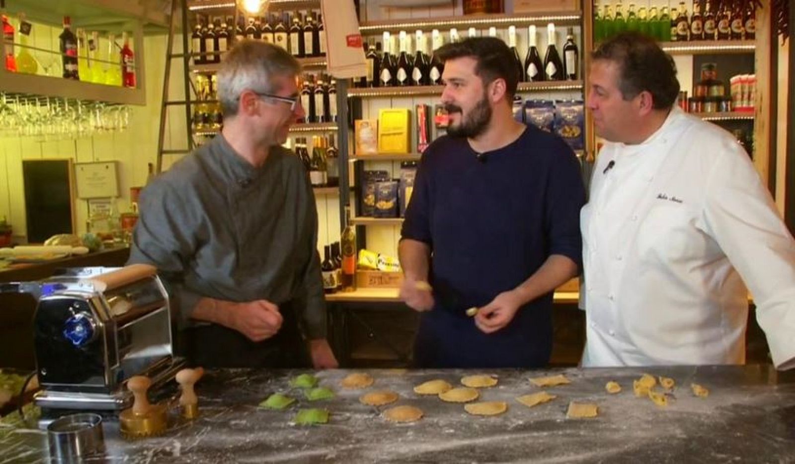 Fabio nos enseña los tipos de pasta rellena