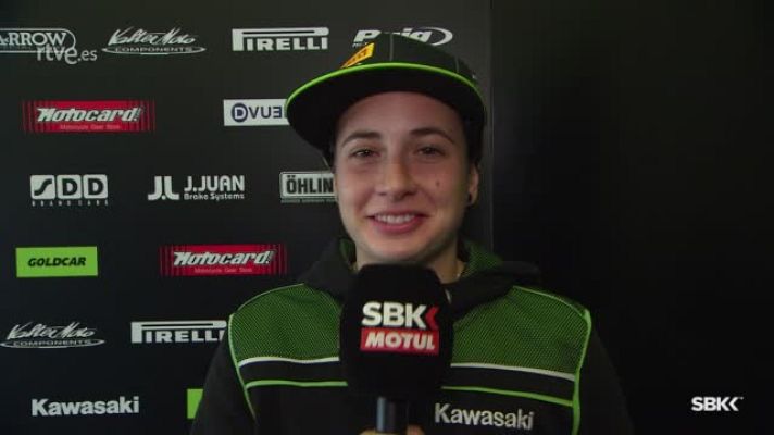 Motociclismo - Ana Carrasco y Xavi Forés te invitan a seguir el WorldSBK en Teledeporte