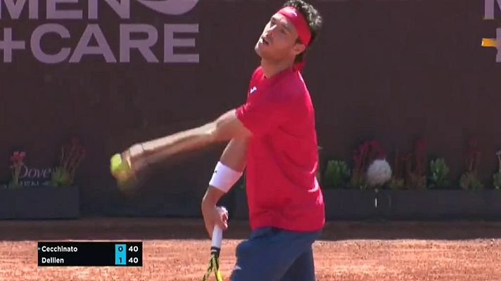 Tenis - ATP 250 Torneo Santiago: M. Cecchinato - H. Dellien