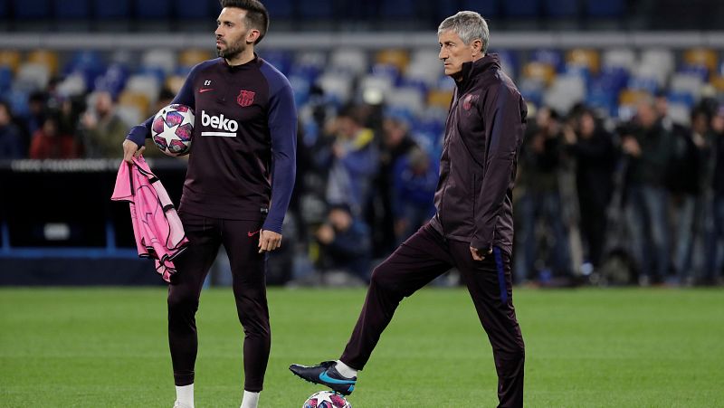 El Barça llega a Nápoles dispuesto a demostrar su mejoría