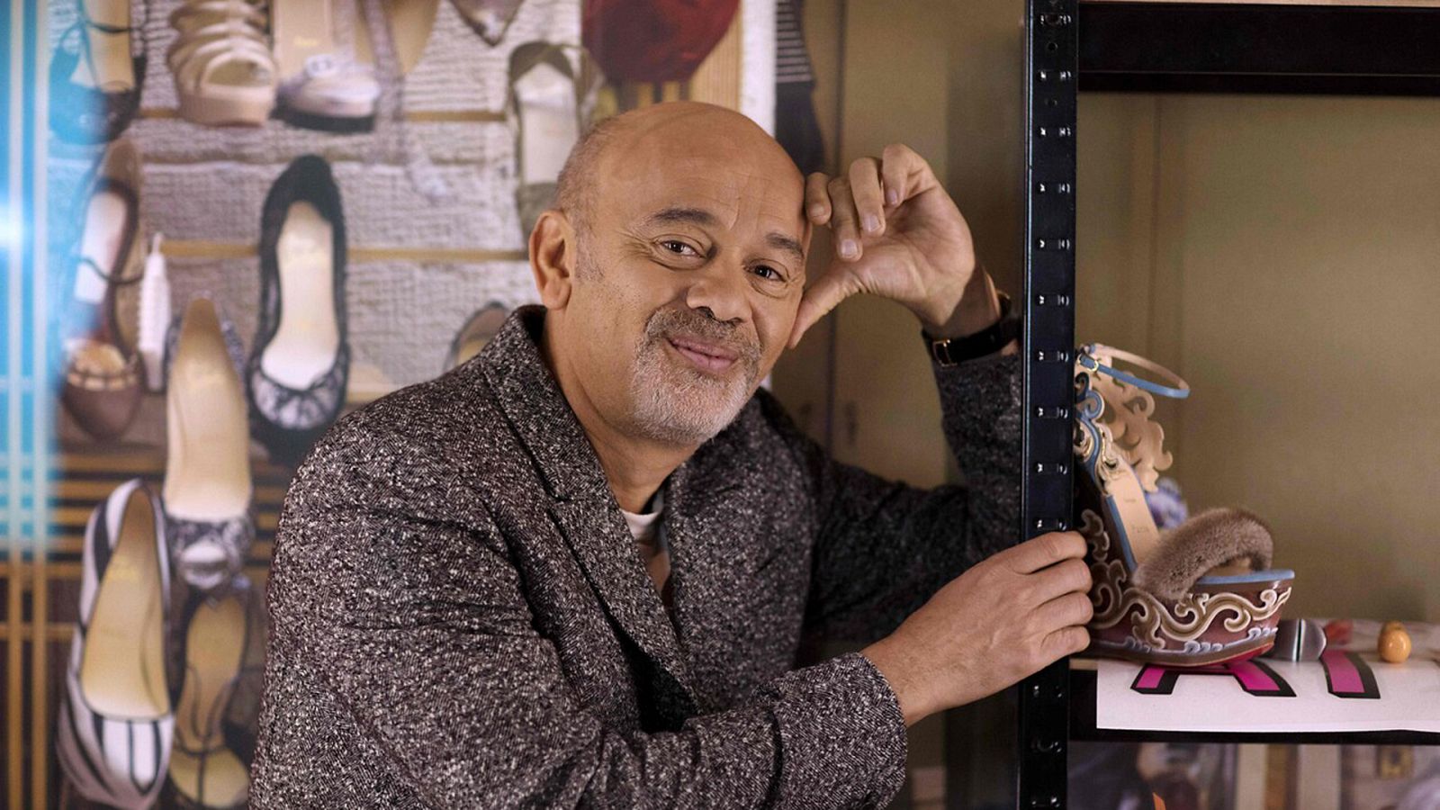 Christian Louboutin habla con RTVE con motivo de la exposición 'Exhibicionista' en París