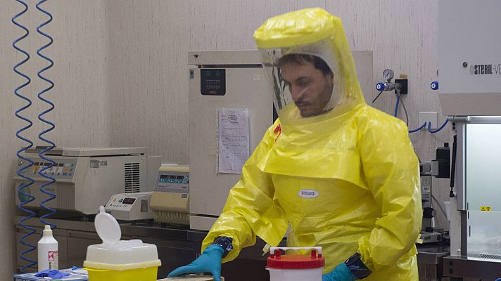 Telediario 1 - Los hospitales de Milán luchan contra el coronavirus