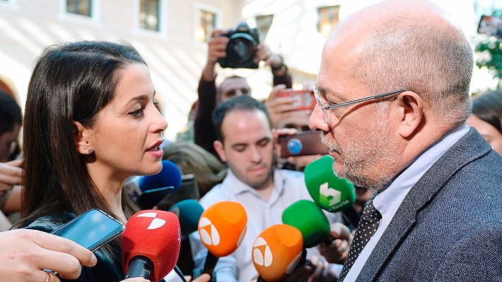 Telediario 1 - Igea mantiene el pulso antes de confirmar su candidatura a liderar Ciudadanos