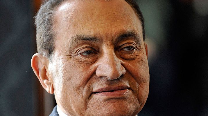 Telediario 1 - Muere el expresidente de Egipto Hosni Mubarak