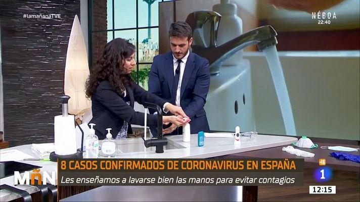 La mañana - Lavarse las manos de forma efectiva para evitar el coronavir