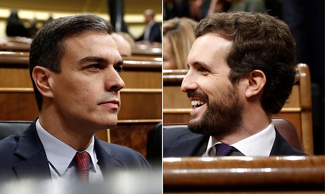 Telediario 1 - Sánchez defiende la mesa de diálogo con Torra frente a las críticas de la oposición y las exigencias de JxCat