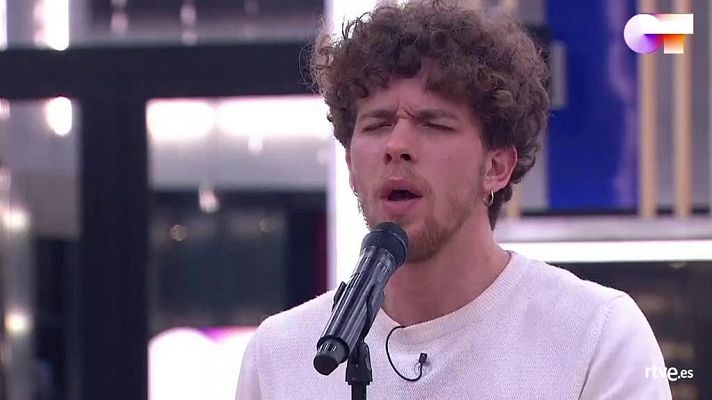 OT 2020 - Jesús canta Sábado por la tarde 1r pase de micros