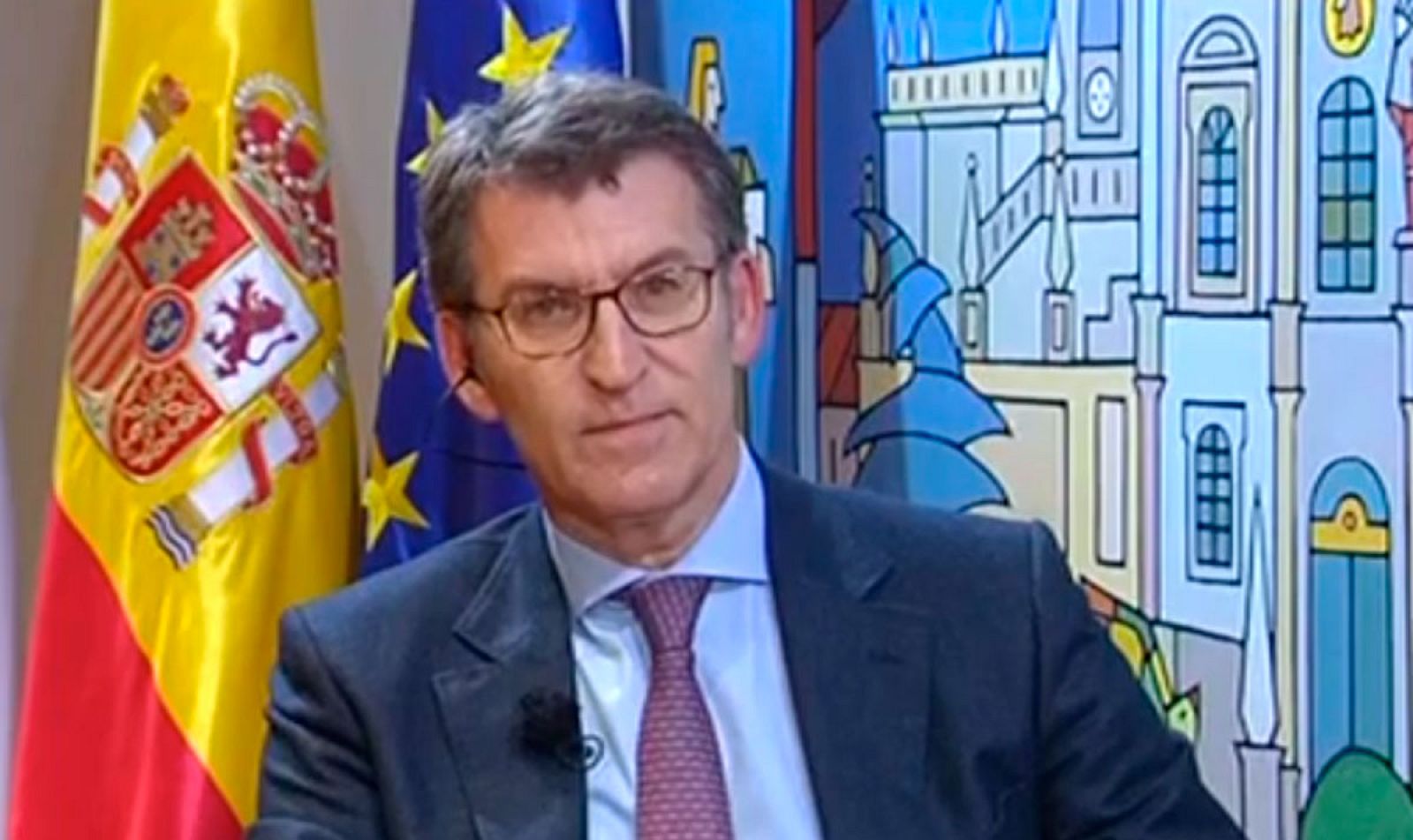Feijóo, sobre la mesa de diálogo: "Es un hecho sin precedentes" -RTVE.es - La noche en 24h | Ver