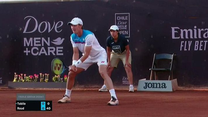 Tenis - ATP 250 Torneo Santiago:  A.Tabilo - C. Ruud