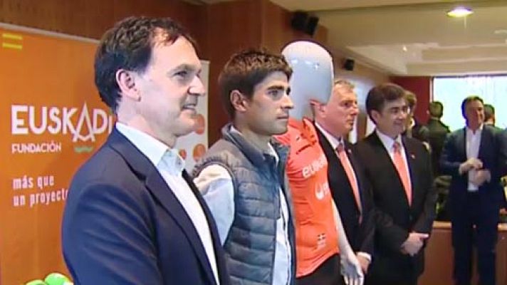 Telediario 1 - El Euskaltel-Euskadi vuelve a correr tras siete años