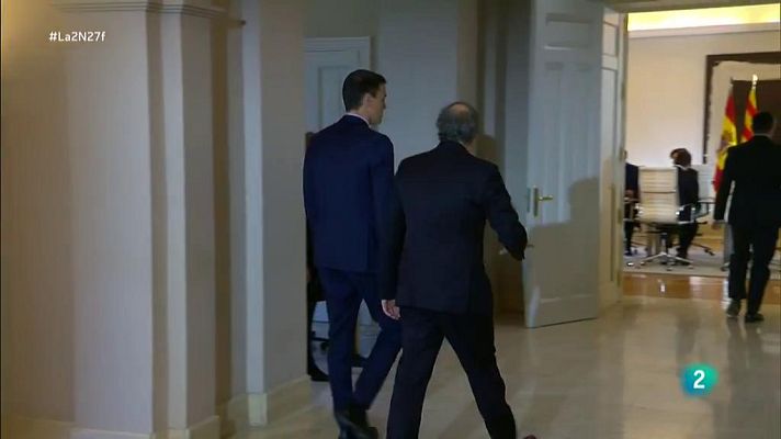 La 2 Noticias - El día después de la mesa de diálogo. La próxima cita en Barcelona