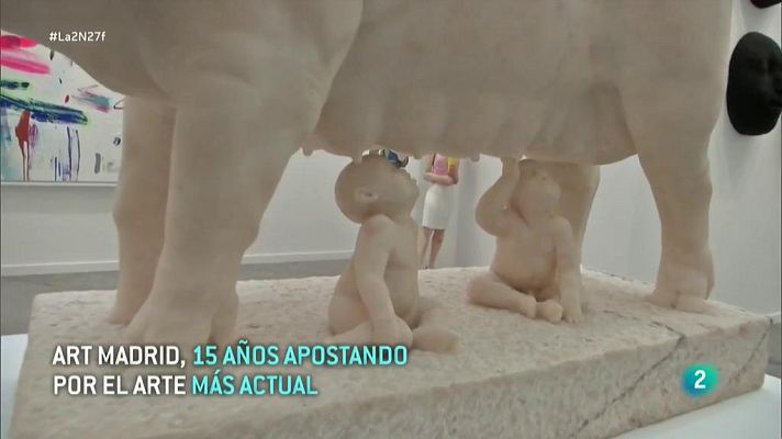 La 2 Noticias - Madrid acoge otras ferias alternativas a ARCO