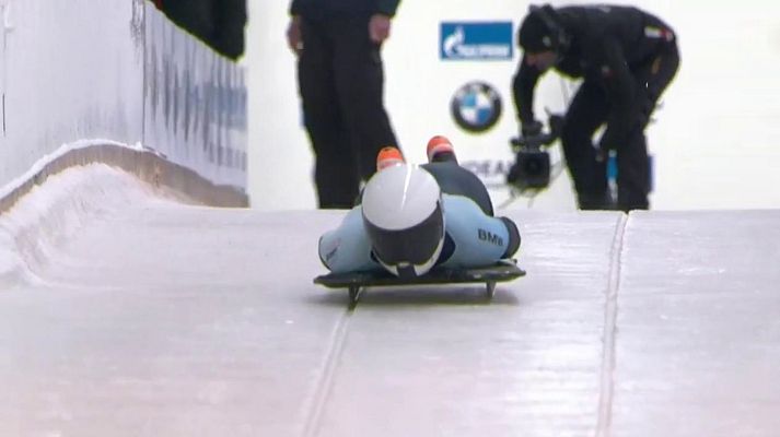 Deportes de hielo - Skeleton Femenino - Campeonato del Mundo. 1ª manga