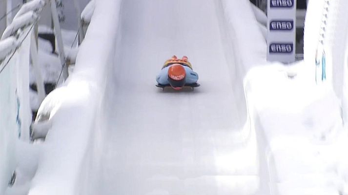 Deportes de hielo - Skeleton Masculino - Campeonato del Mundo. 3ª manga