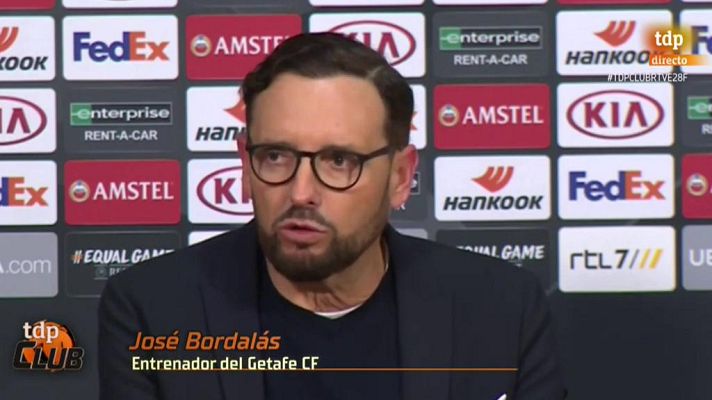 TDP Club - Bordalás: "Se han dicho auténticas falsedades"