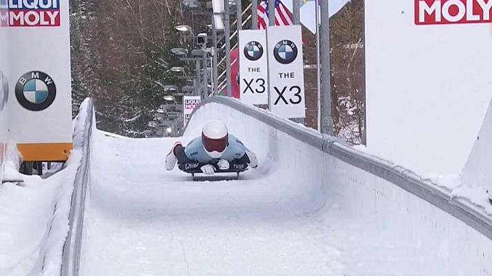Deportes de hielo - Skeleton Masculino - Campeonato del Mundo. 4ª manga