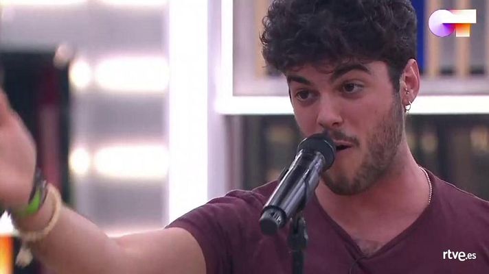 OT 2020 - Rafa canta "Cojo el saco y me retiro" 2o pase de micros