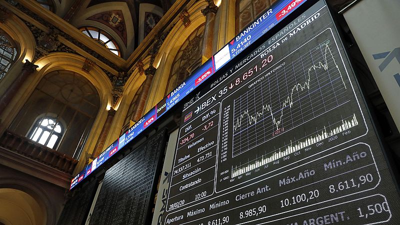 La Bolsa española registra la peor caída semanal desde mayo de 2010 por el coronavirus