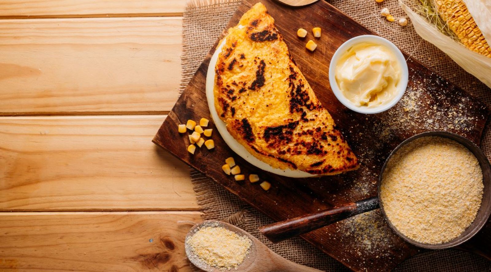 ¡Marchando una de arepas y cachapas!