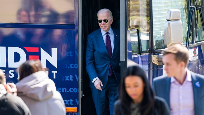 Telediario 1 - Sigue la carrera demócrata para elegir al rival de Trump en las presidenciales de noviembre