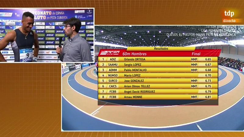 Orlando Ortega buscará la mínima para los 200 metros de Tokio - Atletismo | Ver