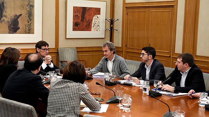 Telediario 1 - Sanidad confirma que el 90% de los casos son importados