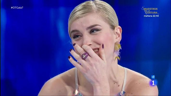 OT 2020 - Samantha imita a Nina en la Gala 7 de Operación Triunfo 2020