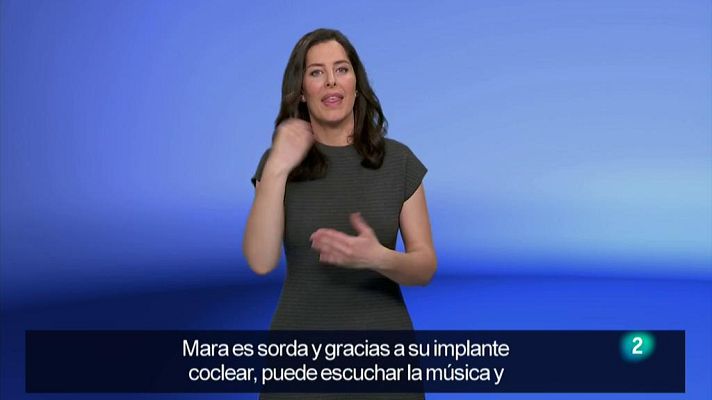 En lengua de signos - Mara, la patinadora con implante coclear