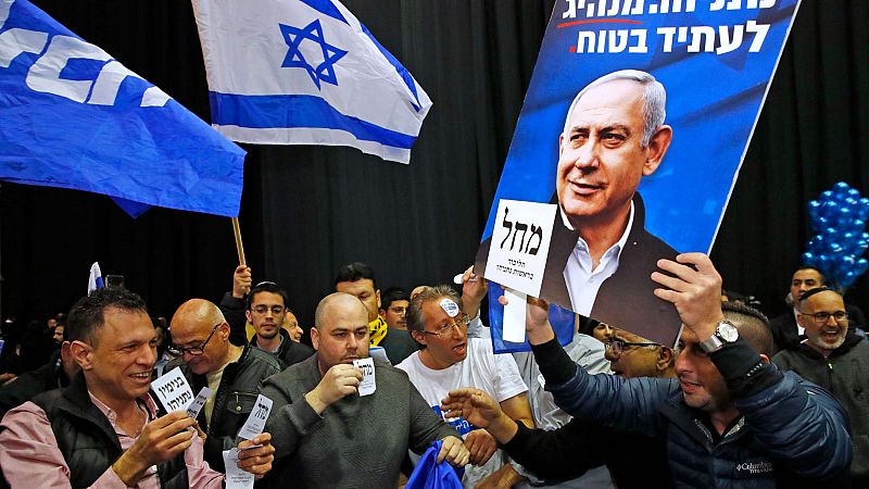 Netanyahu ganaría las elecciones en Israel, según los primeros sondeos