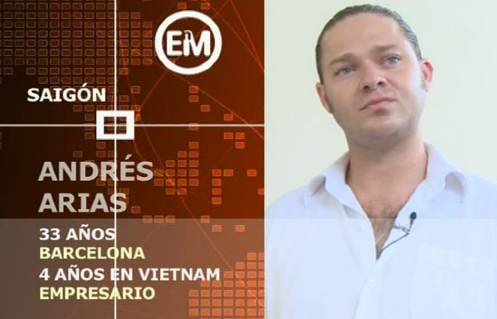 Españoles en Vietnam. Andrés