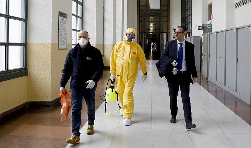 Italia planea cerrar escuelas y universidades en todo el país hasta mediados de marzo por el coronavirus -RTVE.es | Ver