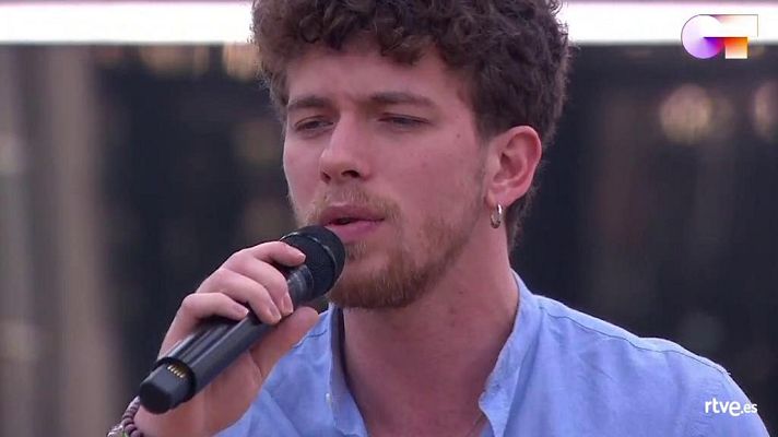 OT 2020 - Jesús canta "El alma al aire" 1r pase de micros