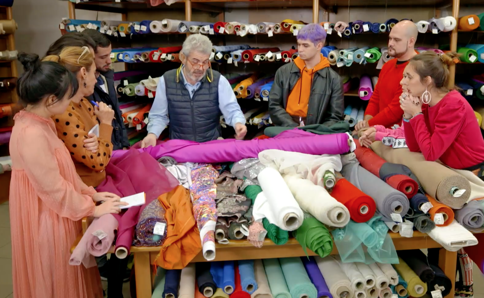 La clase magistral de Caprile sobre tejidos | Ver