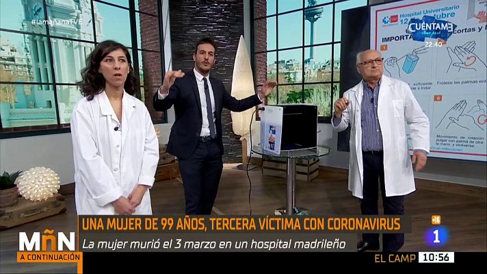 La mañana - La maquina que nos delta cuando nos lavamos mal las manos