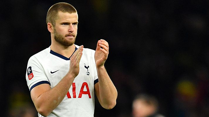 Telediario 1 - Dier se enfrenta a un aficionado de su propio equipo en defensa de su hermano