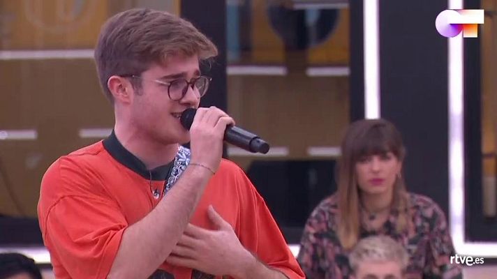 OT 2020 - Gèrard canta "Brown Eyed Lover" 2o pase de micros