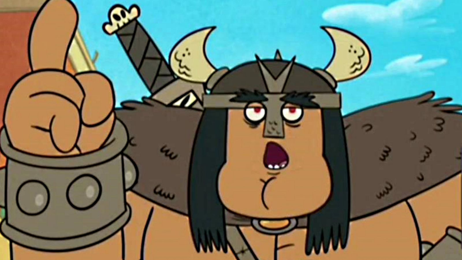 Fangbone - Rocaespalda, el bárbaro (en lengua de signos) - RTVE.es - Fangbone: Aventuras cavernícolas | Ver