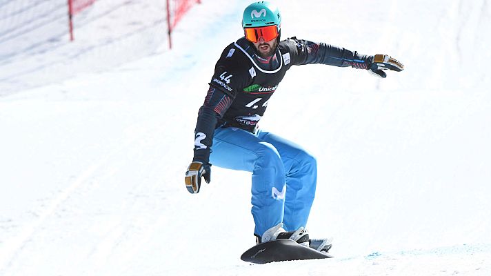 Snowboard - Lucas Eguibar gana su serie y se mete en cuartos