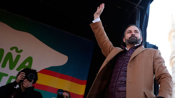 Telediario 1 - Vox celebra su Asamblea General, en la que Santiago Abascal renovará como presidente