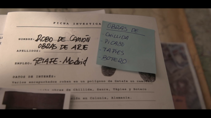 Guardianes del Patrimonio - Operación, Camión Getafe