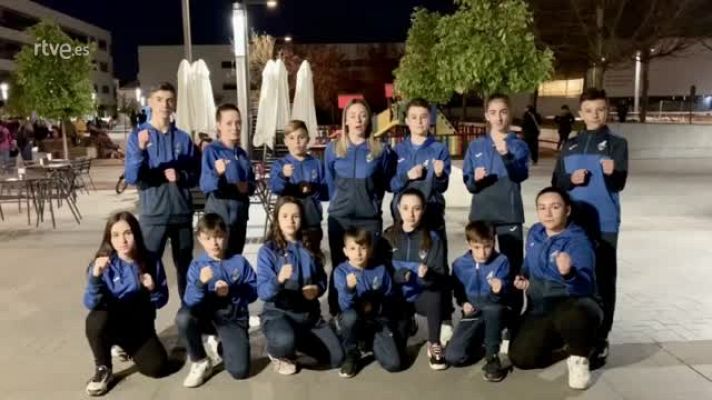  - Lidia Rodríguez, miembro del equipo nacional de karate