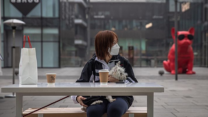 Telediario 1 - Las consecuencias psicológicas de la cuarentena en China