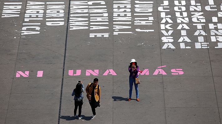 Telediario 1 - Así se lucha contra la violencia machista en las universidades de México